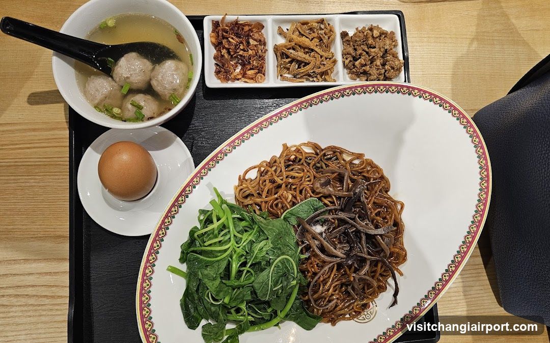 Noodle Meal with Side Dishes