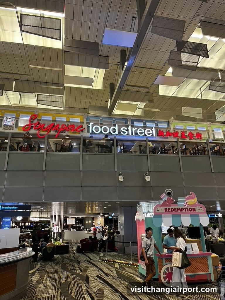 Singapore Food Street Interior View