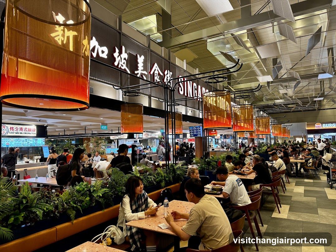 Singapore Food Centre Interior
