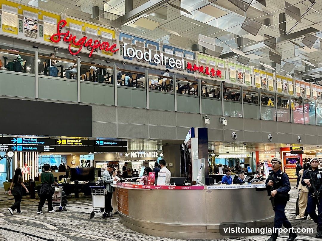 Singapore Food Street Interior