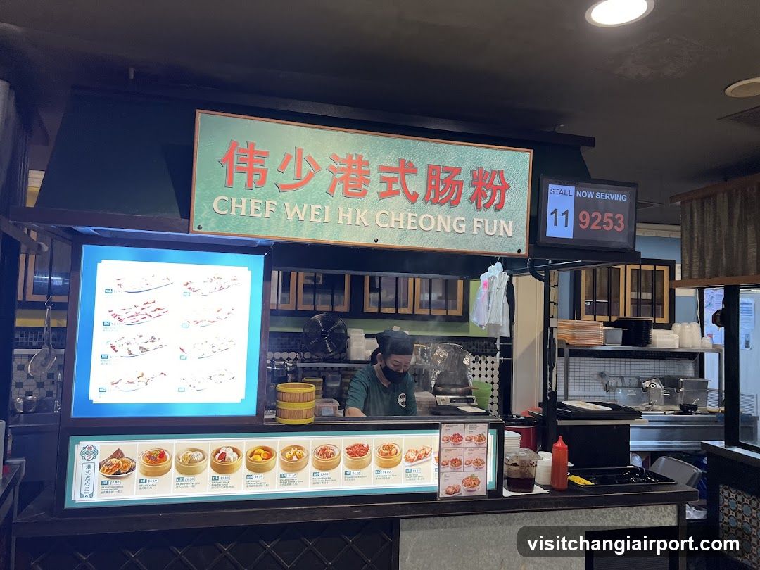Chef Wei HK Cheong Fun Stall