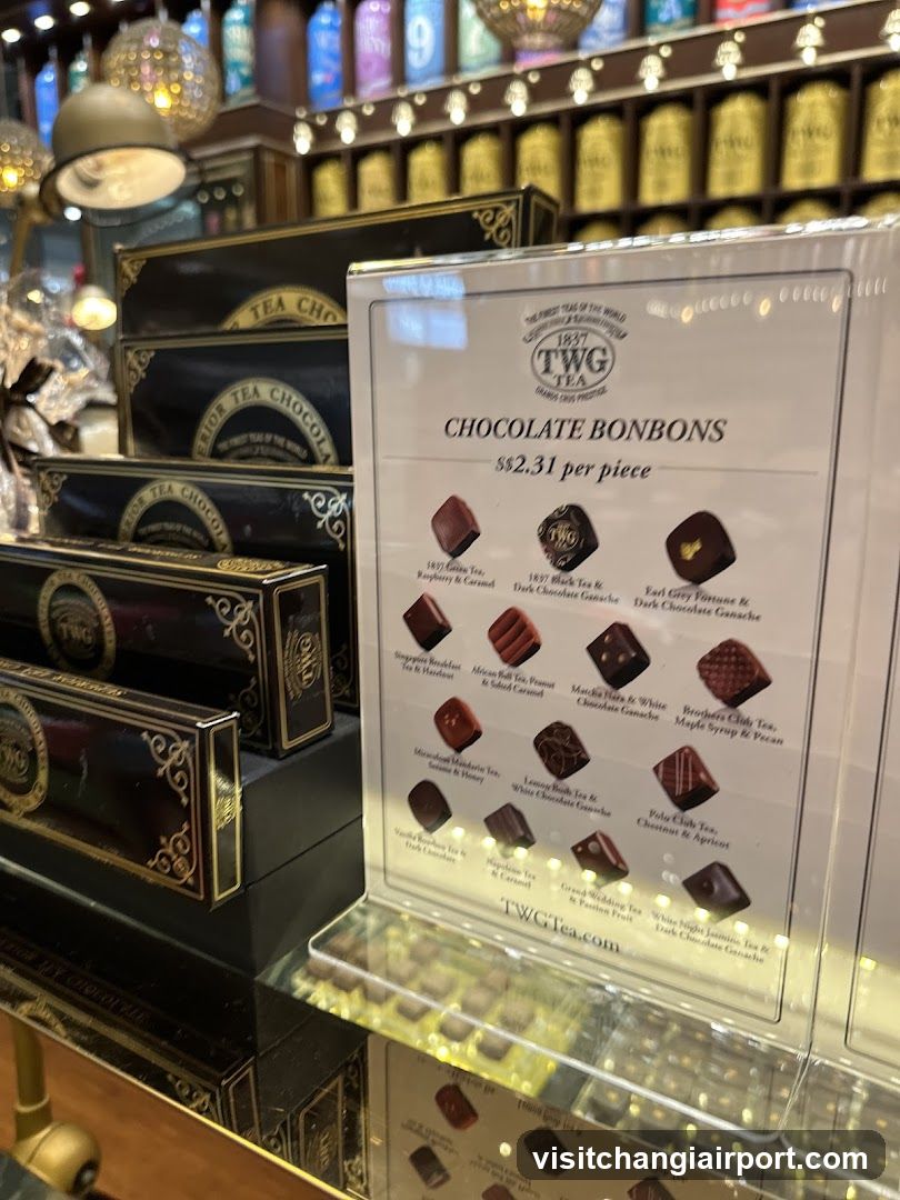 TWG Tea at Changi T4