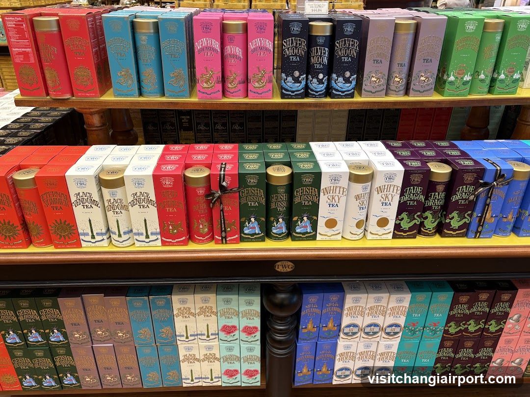 Tea Shop Interior Display