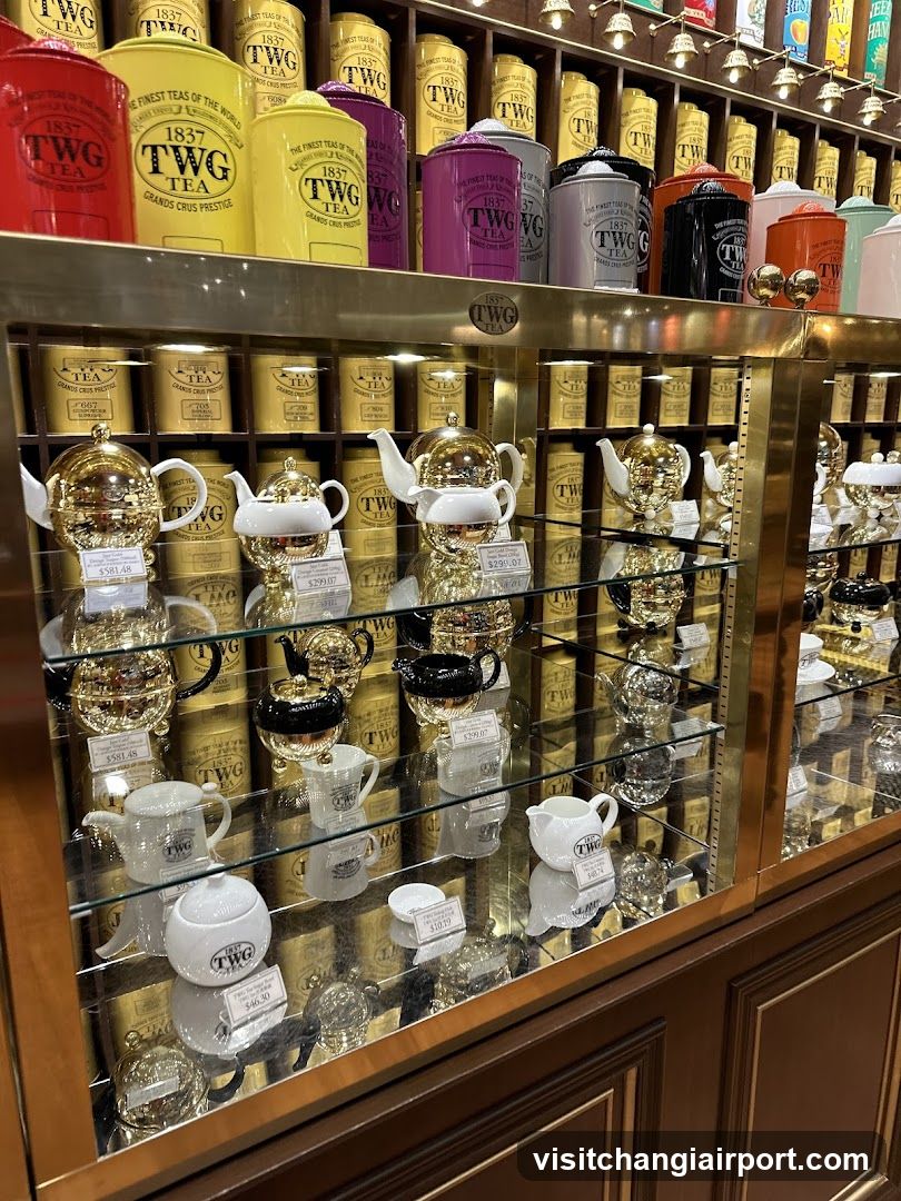 TWG Tea Display