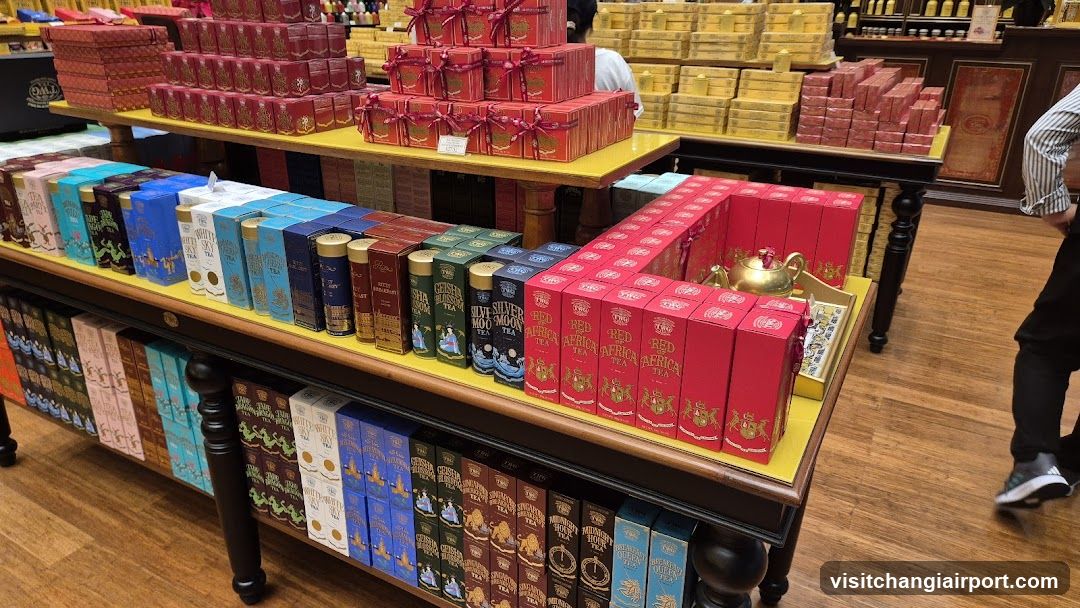 Tea Display in Store
