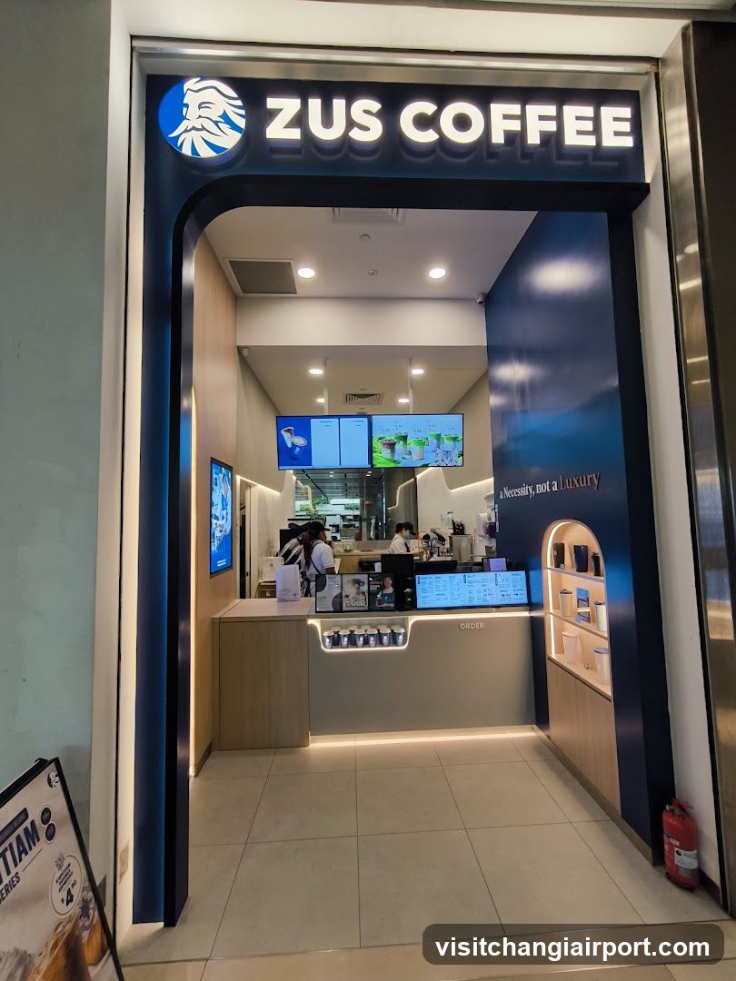 ZUS Coffee - Terminal 4, Singapore Changi Airport (Arrival Hall)