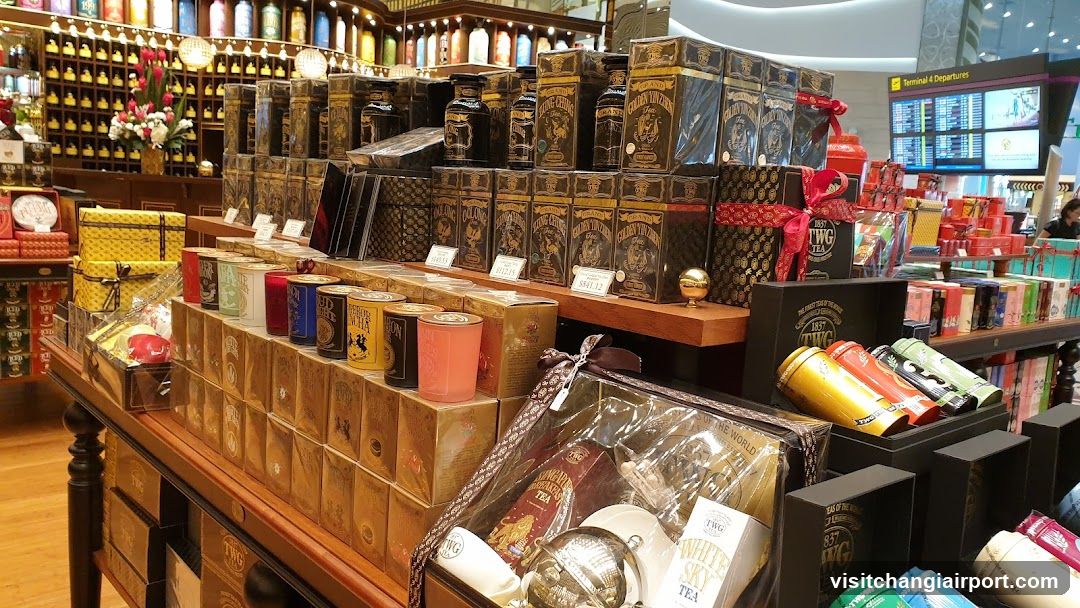 Tea Shop Interior Display