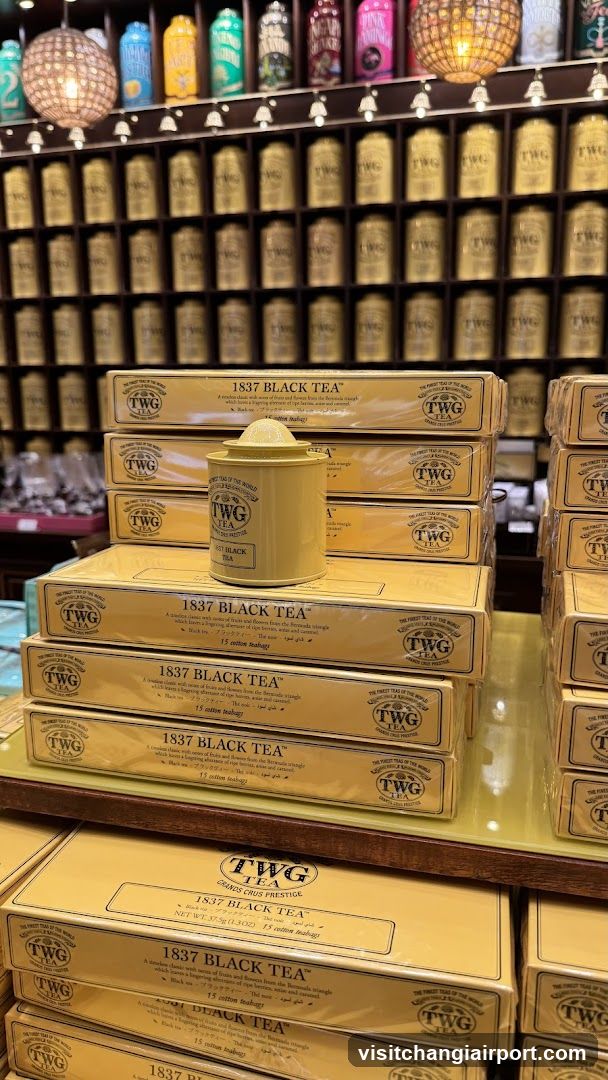 TWG Tea Display