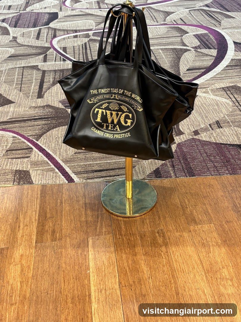 TWG Tea Tote Bag Display