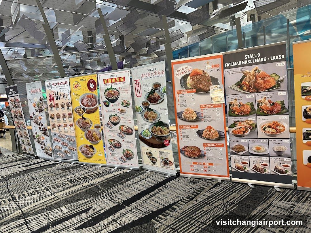 Food Stall Menu Displays