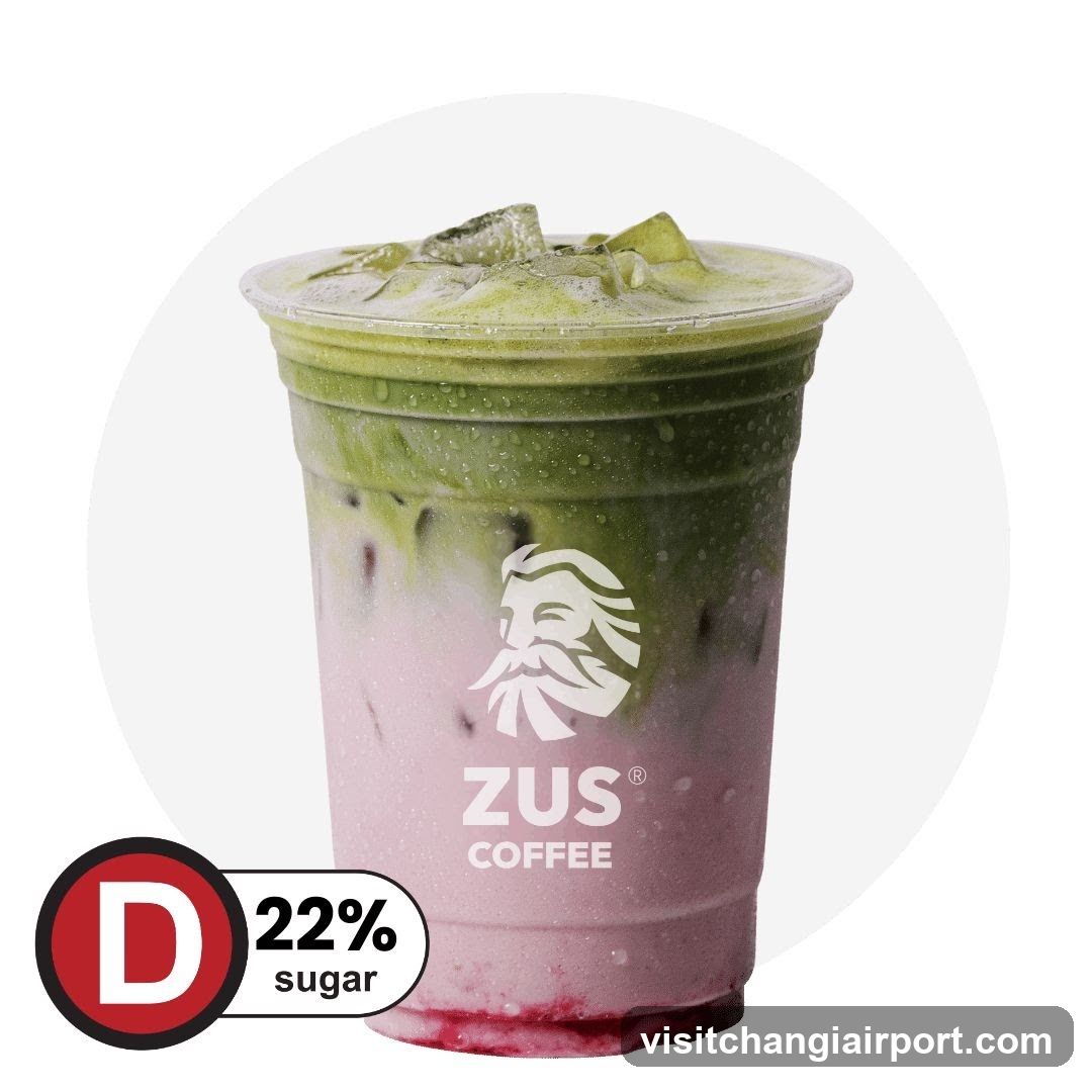 Zus Coffee Iced Matcha Latte