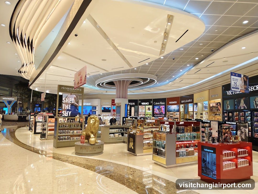 Luxury Perfume and Cosmetics Store Interior