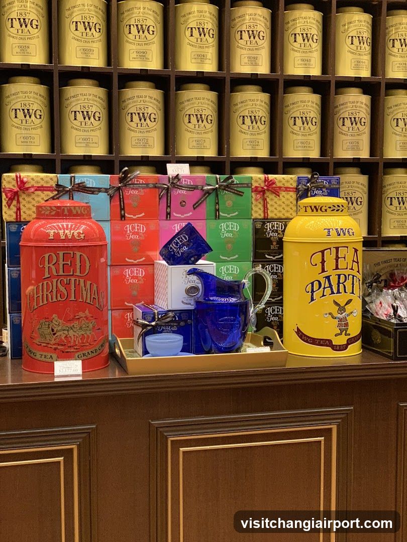 TWG Tea Display