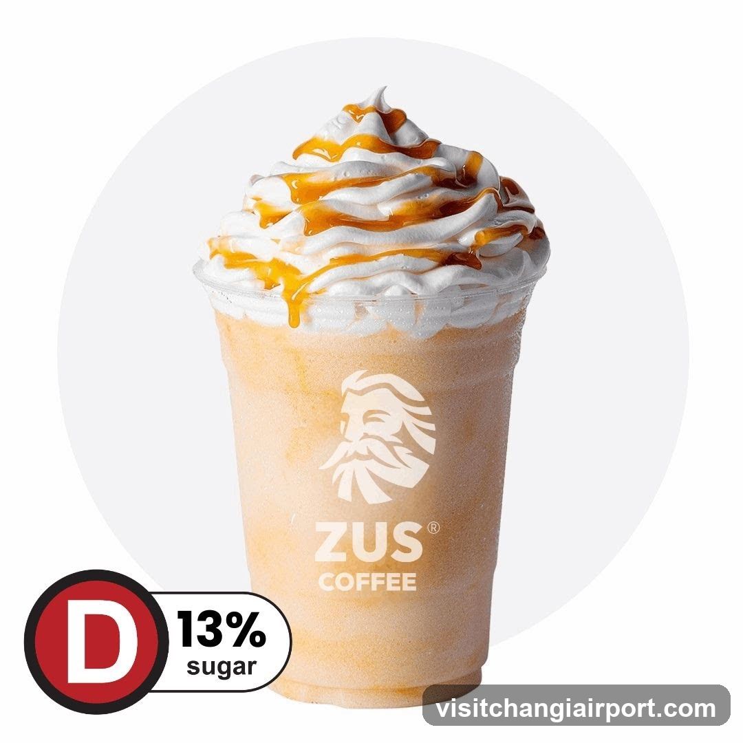 Zus Coffee Caramel Frappuccino