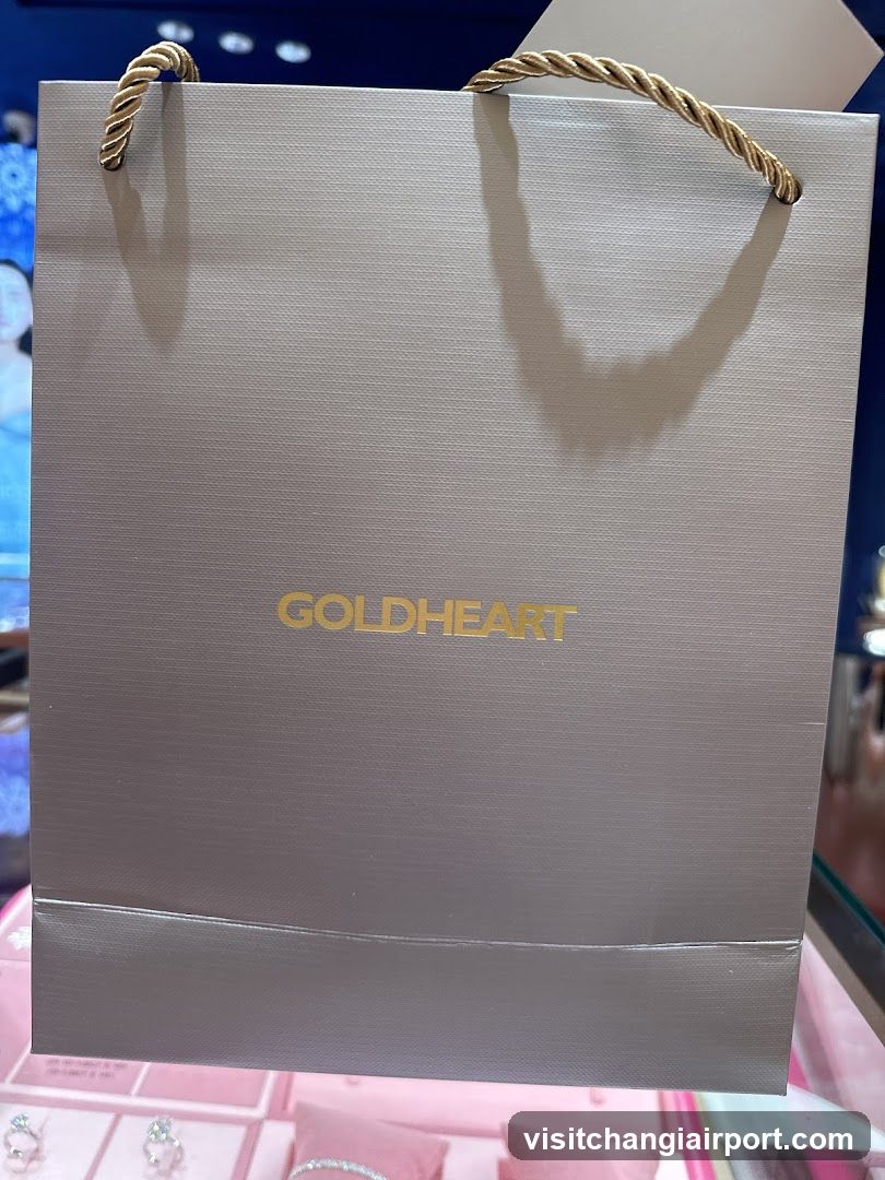 Goldheart Jewelry, Changi Airport Terminal 3 Departure Hall