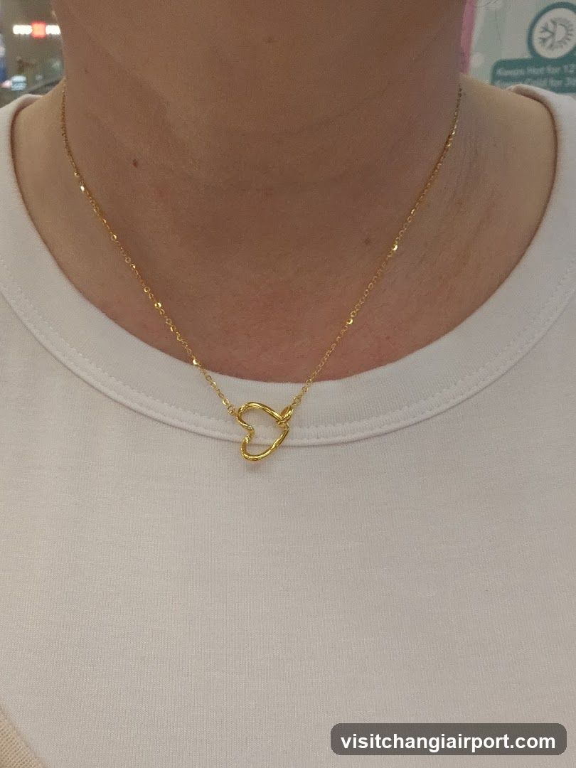 Goldheart Jewelry, Changi Airport Terminal 3 Departure Hall