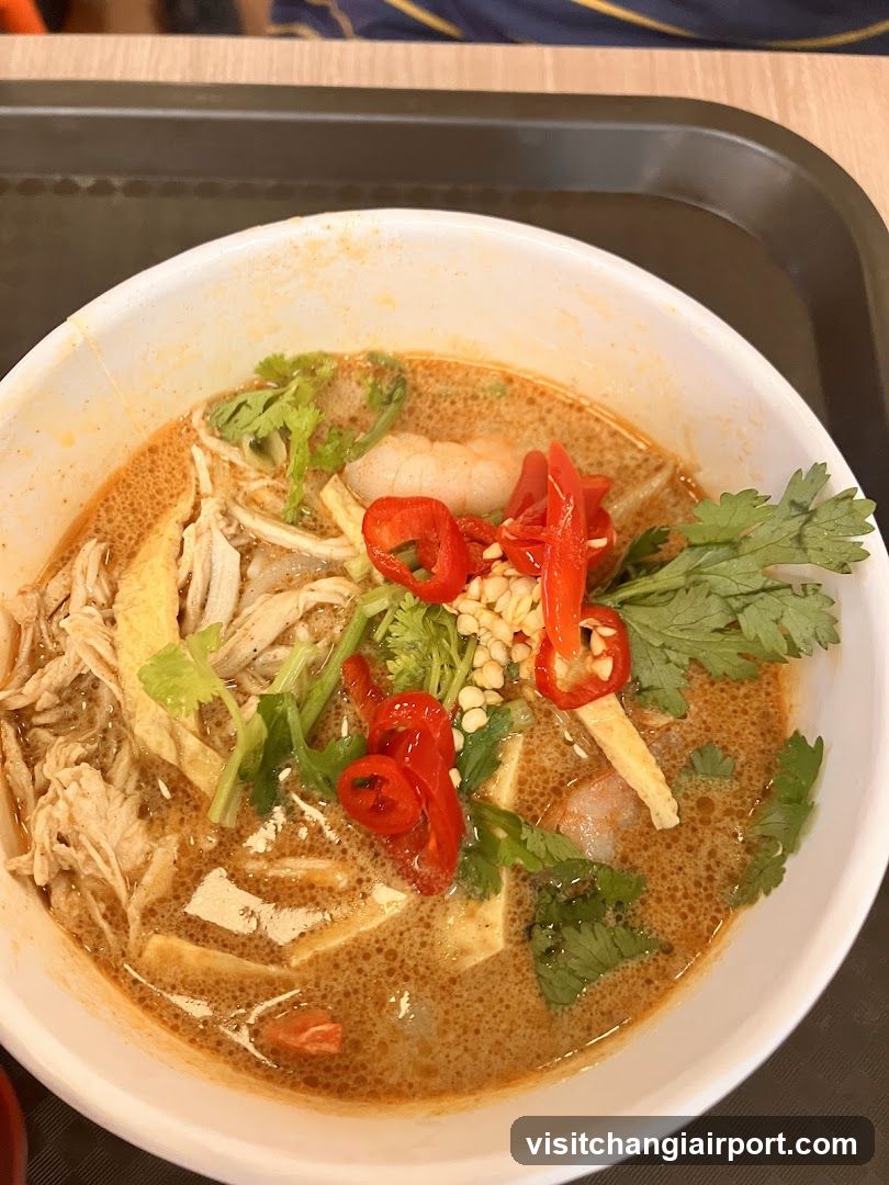 Spicy Chicken Soup Bowl