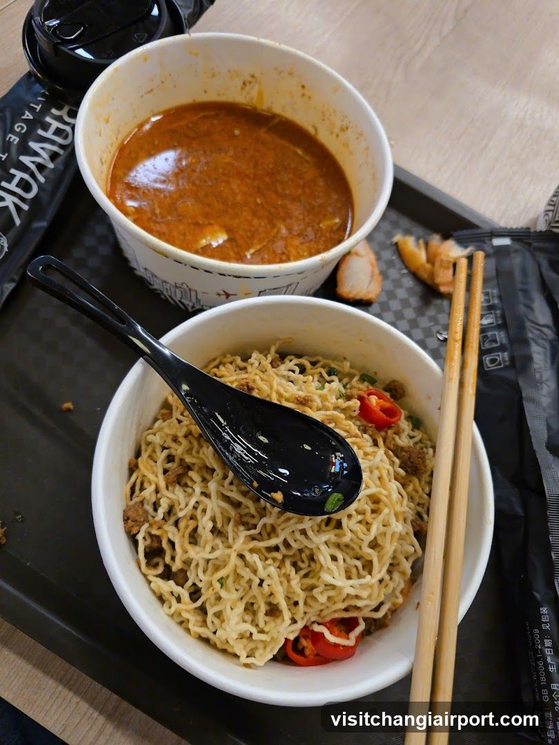 Noodle Meal with Soup
