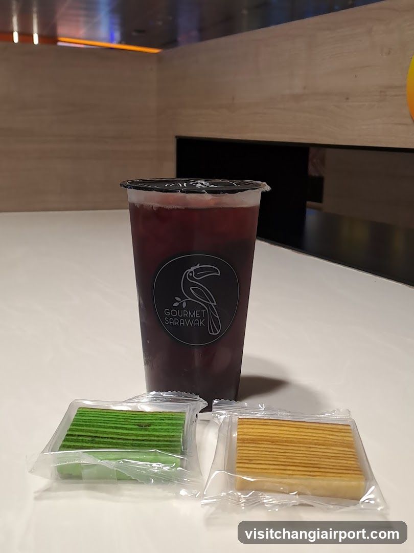 Gourmet Sarawak Drink and Pastries