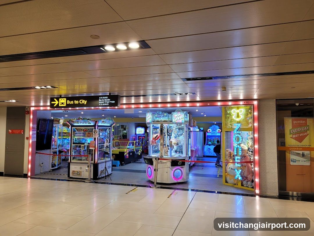 Arcade Game Store Entrance