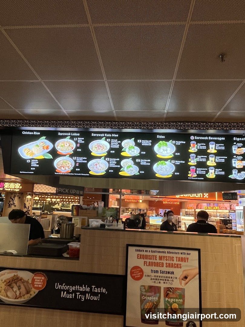 Sarawak Food Court Interior