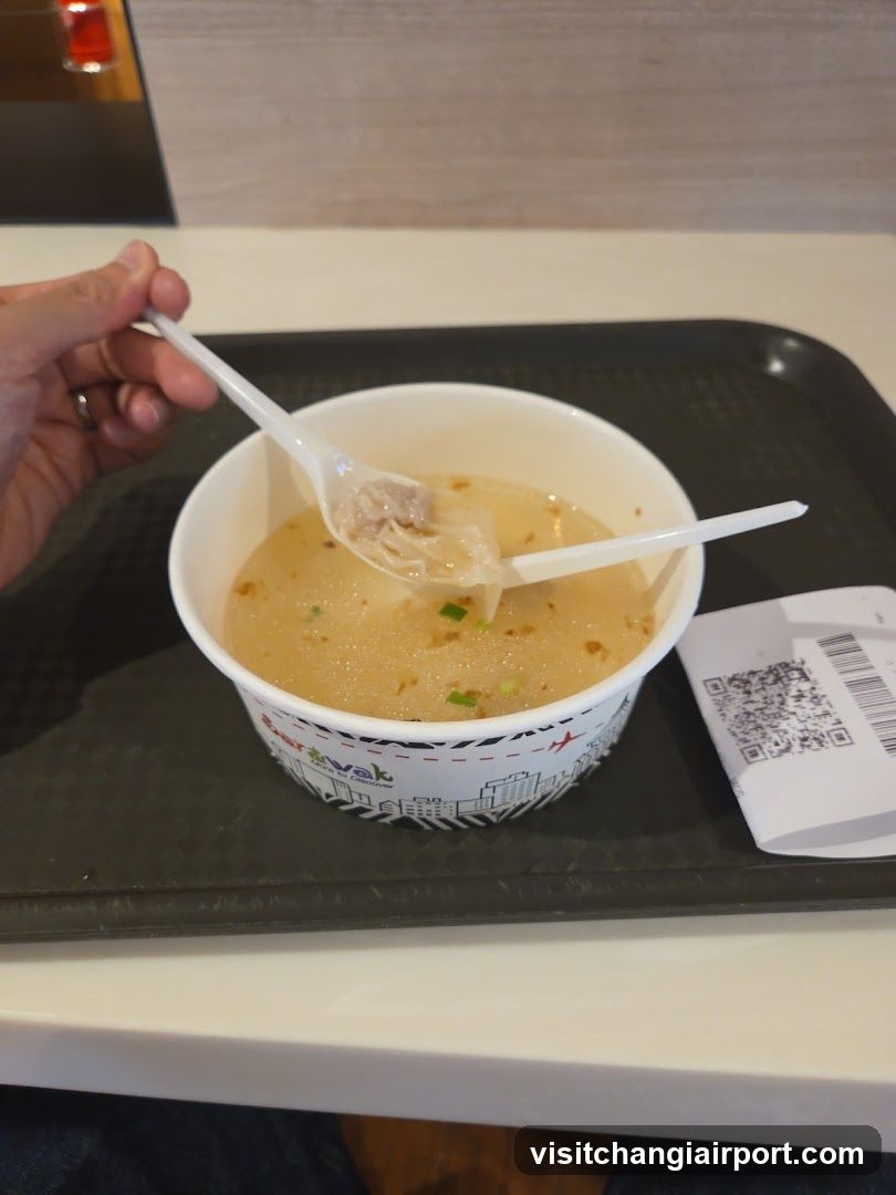 Soup Bowl with Chopsticks