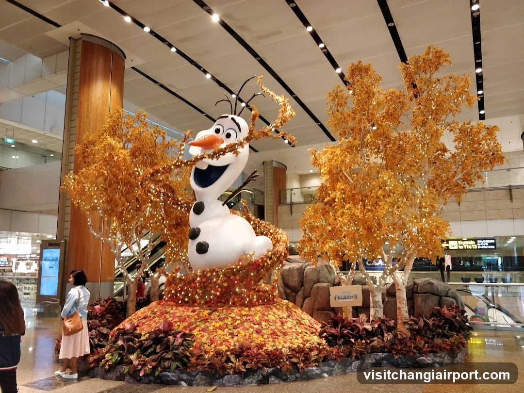 Frozen Olaf Display