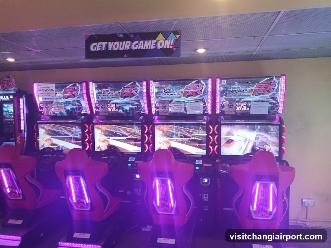 Arcade Gaming Machines Interior