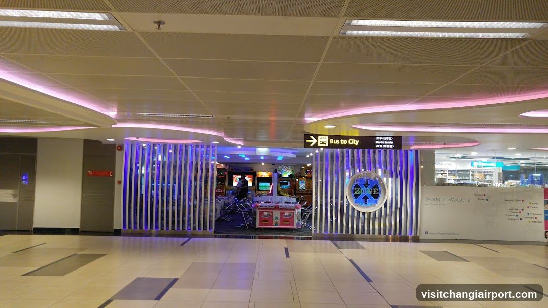 Arcade and Transit Hub Interior