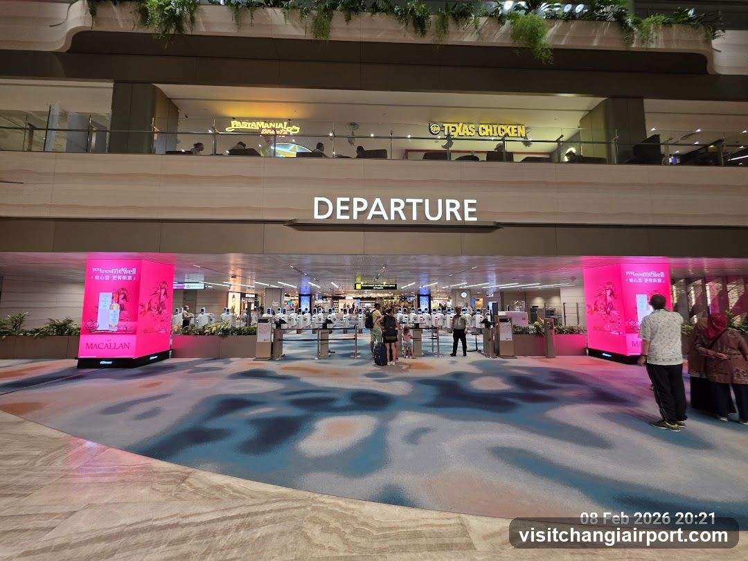 Airport Departure Hall Interior