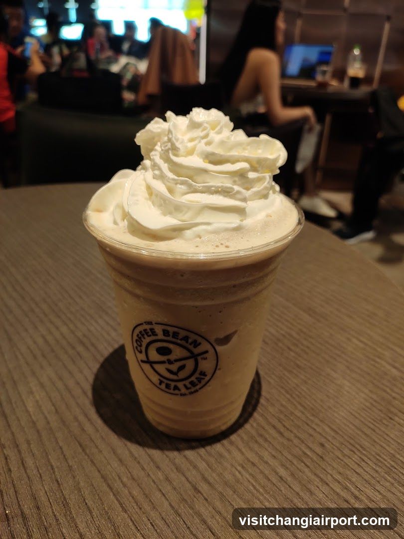 Whipped Cream Coffee Drink
