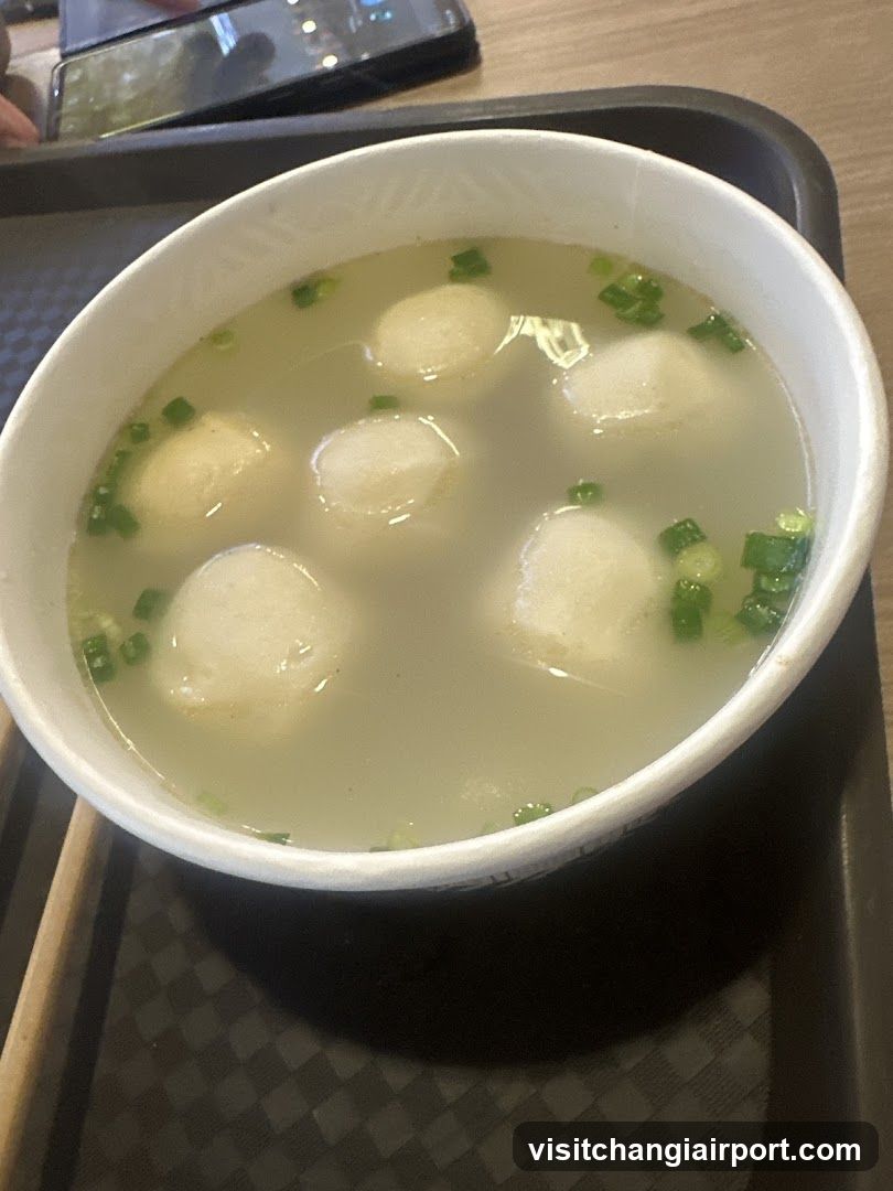 Fish Ball Soup Bowl