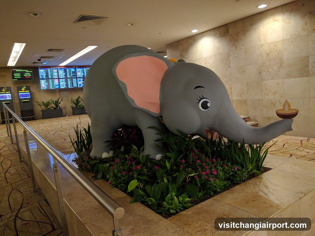Dumbo Elephant Display