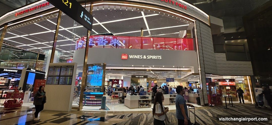 Airport Duty-Free Shop Interior