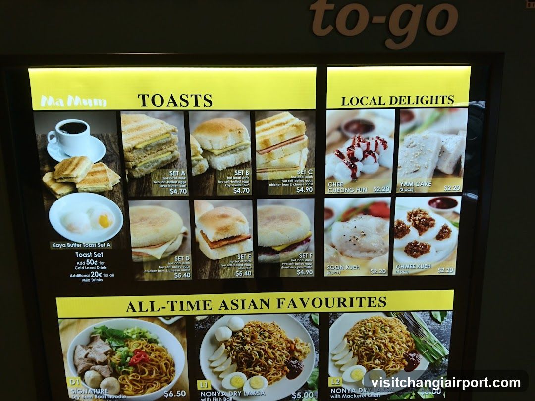 Ma Mum Menu Board