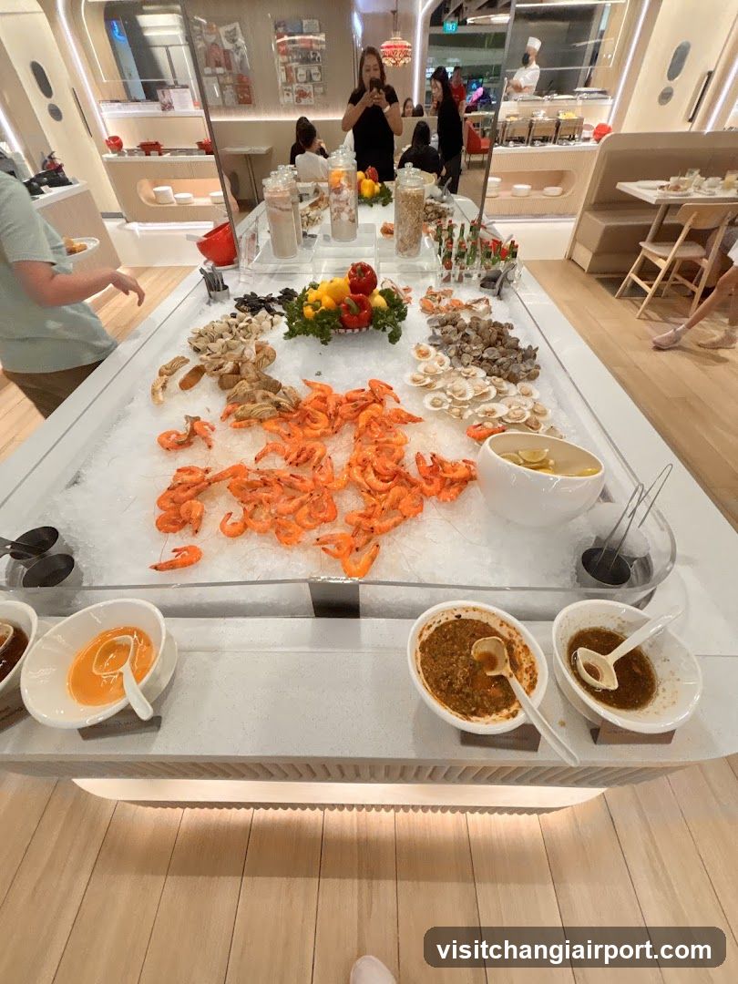Seafood Buffet Display