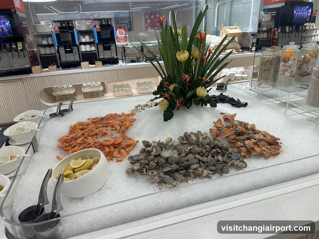 Seafood Buffet Display