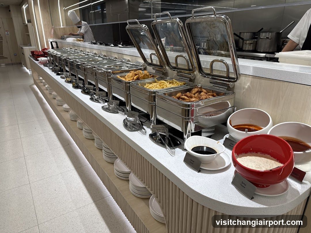 Buffet Food Line