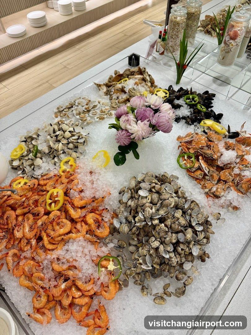 Seafood Buffet Display