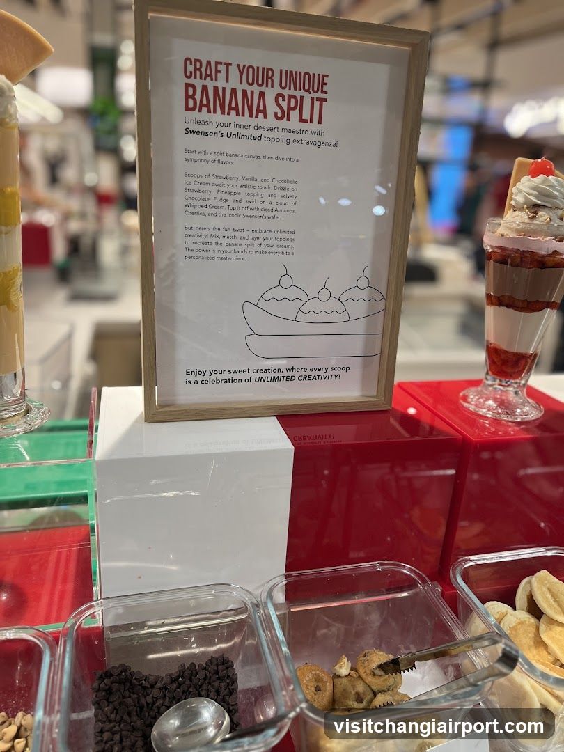 Banana Split Display