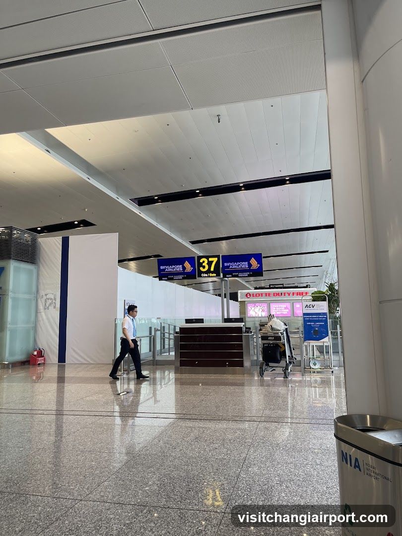 Airport Terminal Interior