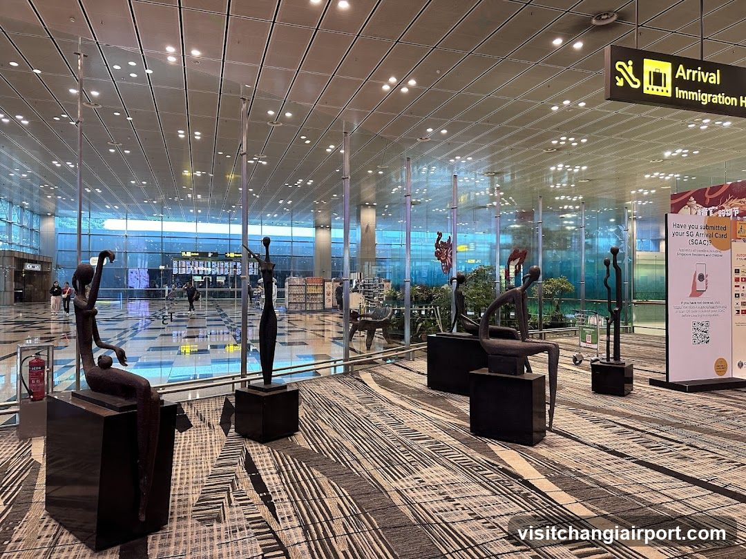 Airport Arrival Hall Interior