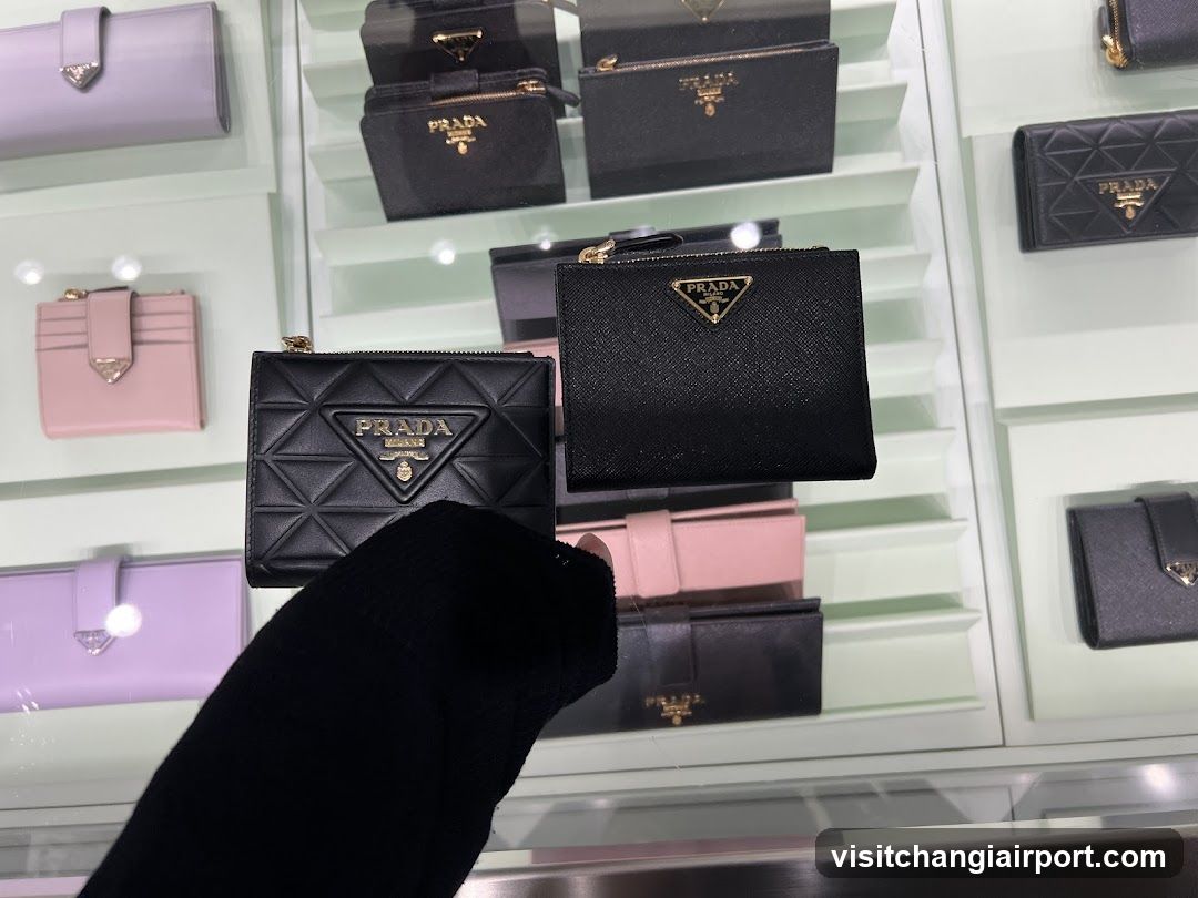 Prada Wallet Display