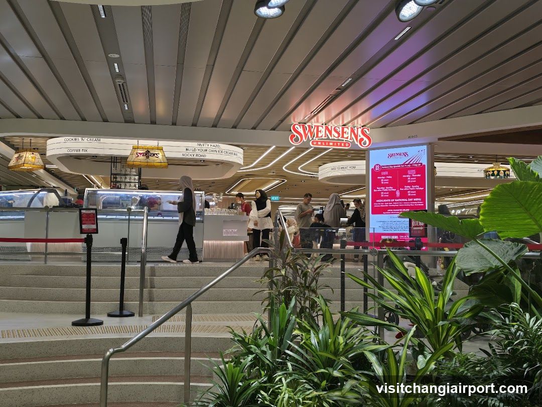 Swensen's Ice Cream Shop Interior
