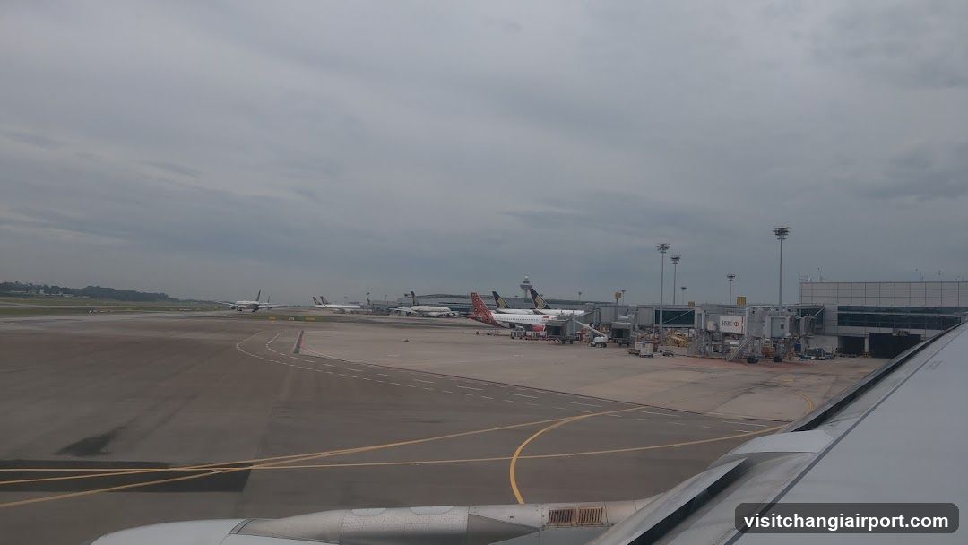 Airport Tarmac View from Window