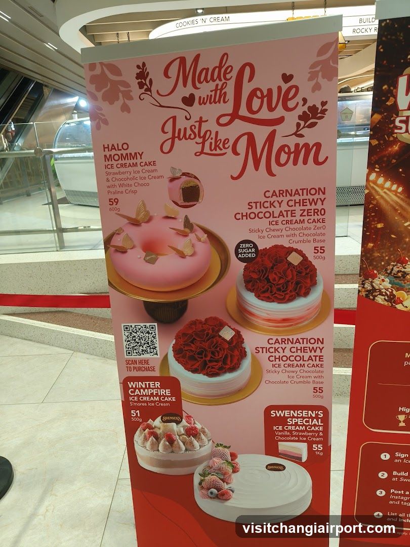 Ice Cream Cake Display Stand