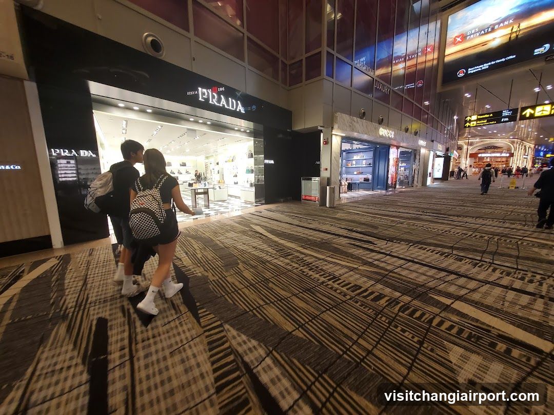Prada Singapore Changi Airport Terminal 3