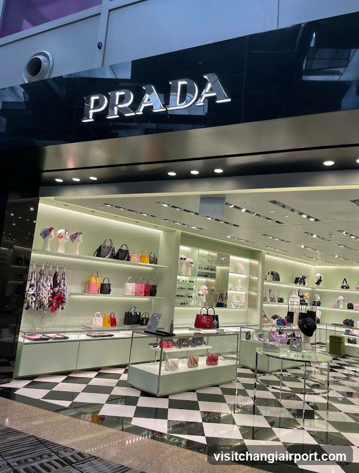 Prada Singapore Changi Airport Terminal 3