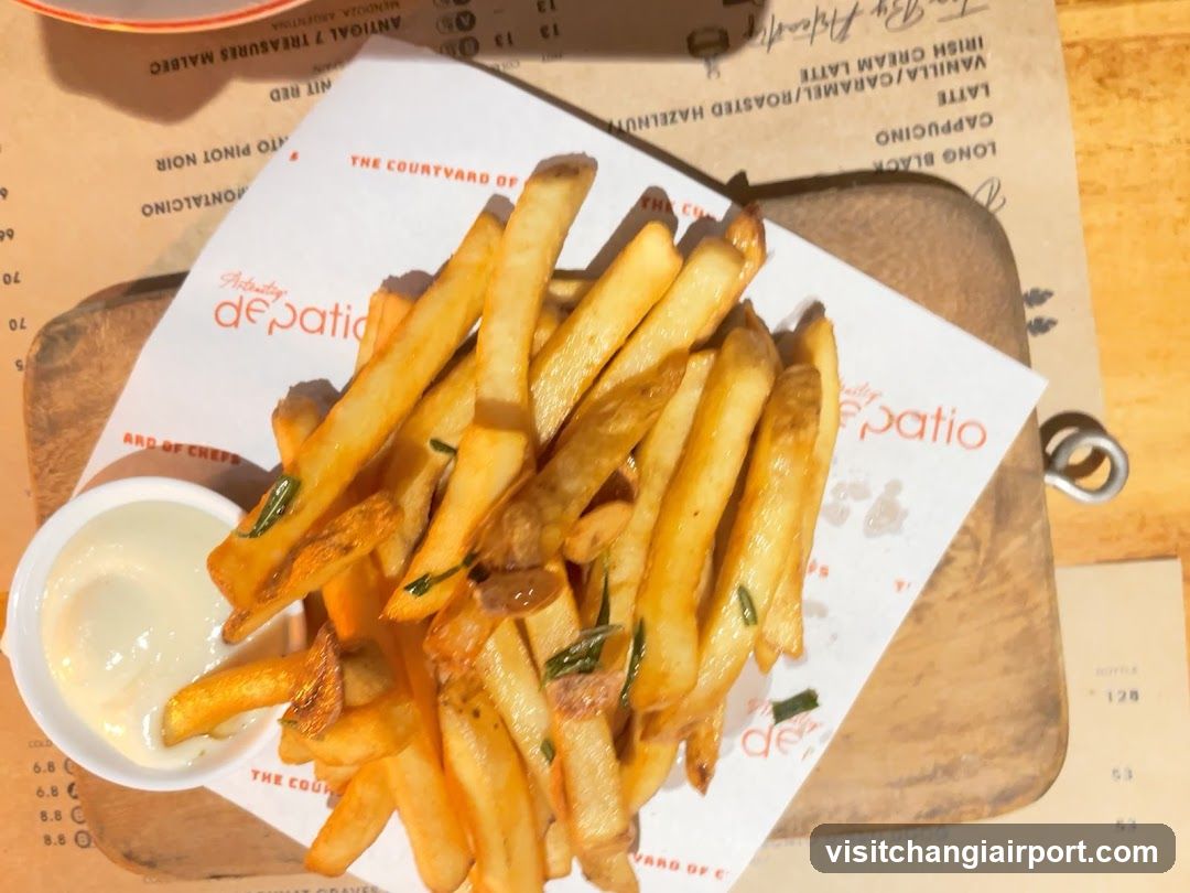 French Fries with Dip