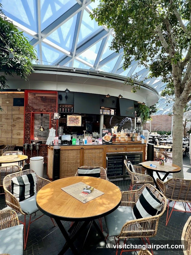 Outdoor Cafe Seating Area